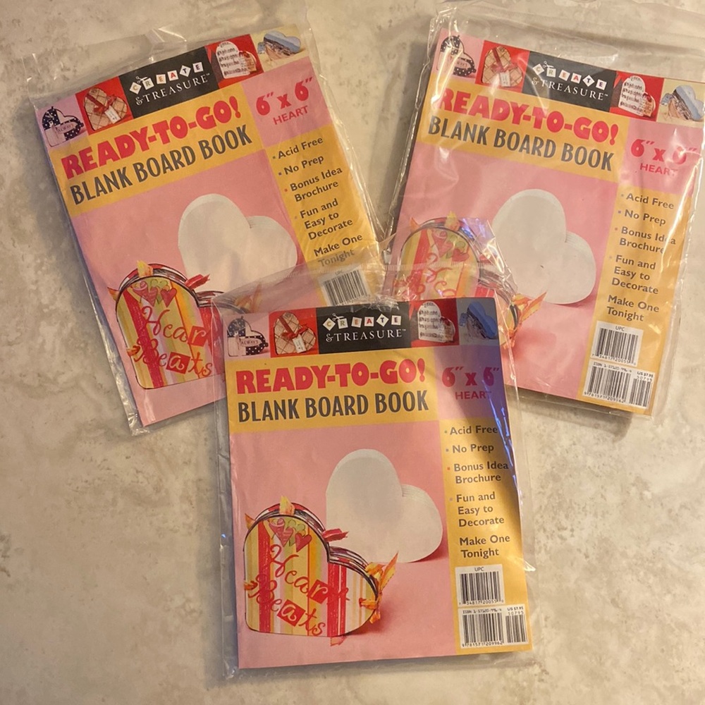 Create and Treasure Heart Board Books